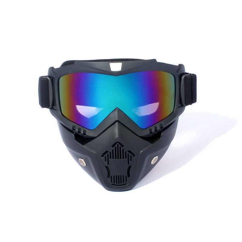 Mask Goggles Harley Offroad Motorcycle Goggles Riding Helmet Ski Goggles Bicycle H251015