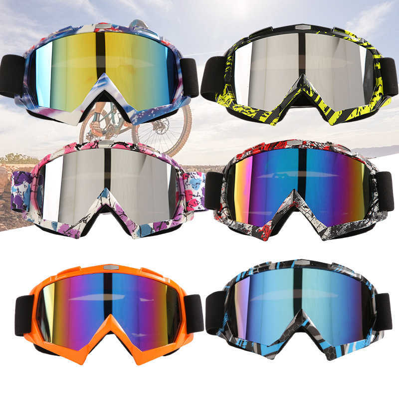 Outdoor Offroad Sports Motorcycle Riding Windproof Sand Goggles Unisex Ski Sports Windproof Protection H251015