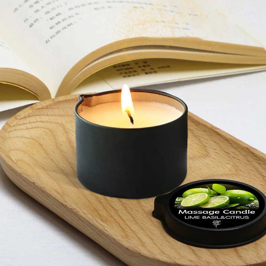 Massage essential oil candle Soothing and Relaxing Muscles Massage Oil for Massage Ideal Body Oil for Skin Moisturizing C251015