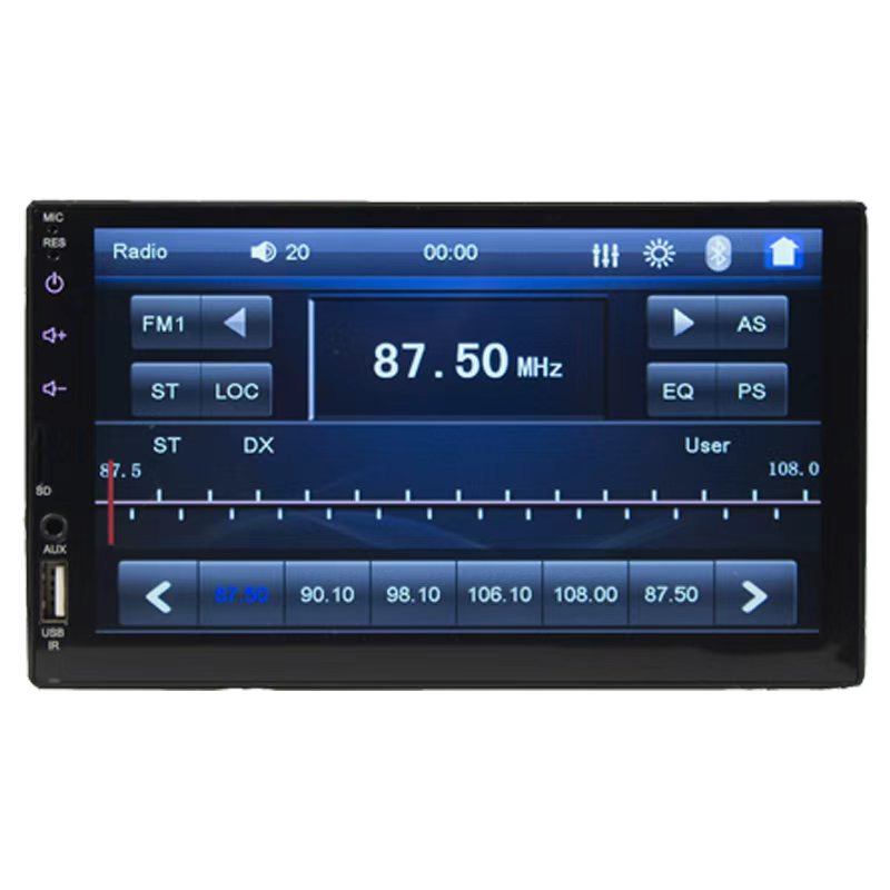 Universal 2 Din Car Radio 7" Touch Screen Multimedia Player Car Player Universal MP5 Player Audio USB TF Bluetooth With Rearview Camera And SWC