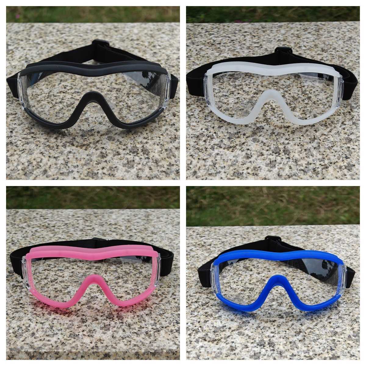 Childrens Goggles Reinforced Hd Windproof Sandproof Dustproof Transparent Protective Glasses Labor Protection Goggles Protective Eye Mask H251015