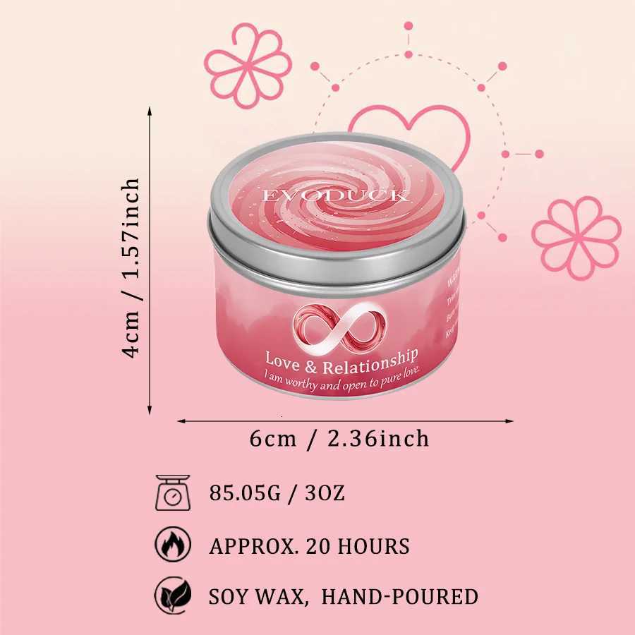 3OZ Love Relationship Manifestation Scented Candle Ideal Christmas Gift for Couples Handmade candle gift for Halloween C251015