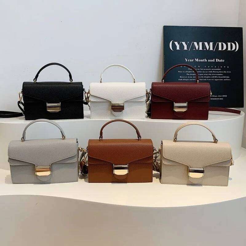 Luxury Bag Famous Designer Leather Women S Shoulder Bag High End Brand Fashionable Elegant Crossbody Stylish Hardware Daily