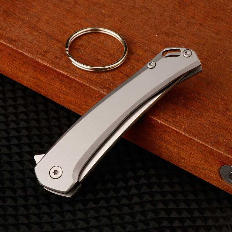 Rhino Quick Open Pocket Knife Stainless Steel Folding Knife Outdoor Folding Knife Portable Pocket Knife Fruit Knife Unboxing Knife H251015