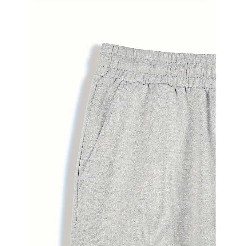 Comfortable cotton shorts mens casual microelastic elastic belt drawstring shorts fitness training comfortable and fashionableT251015