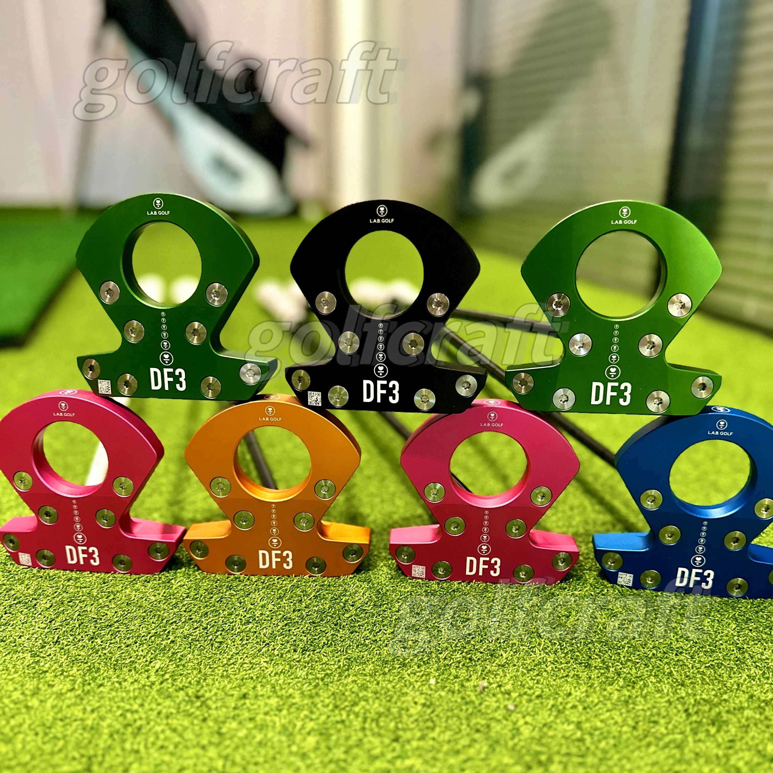 LAB DF3 Putter Golf Putter with Head Cover DF3 Balanced and Stable High Capacity Wrong Golf Male and Female Putter Clubs
