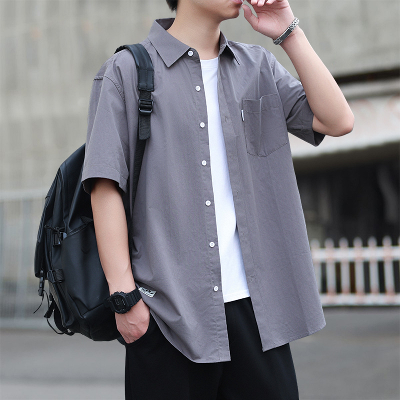 C101503 Men's autumn jacket 2024 Korean style trendy tops stand collar men's jacket