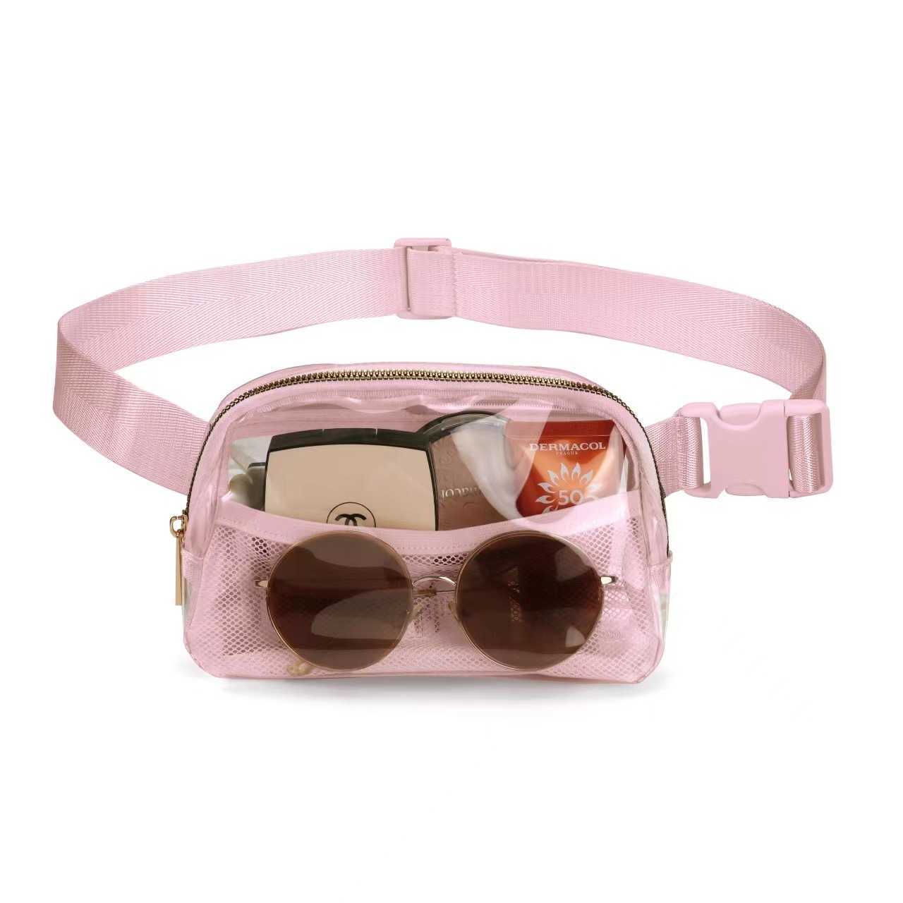 2023 New Style Tpu Transparent Sports Waist Bag Chest Bag Crossbody Bag H251015