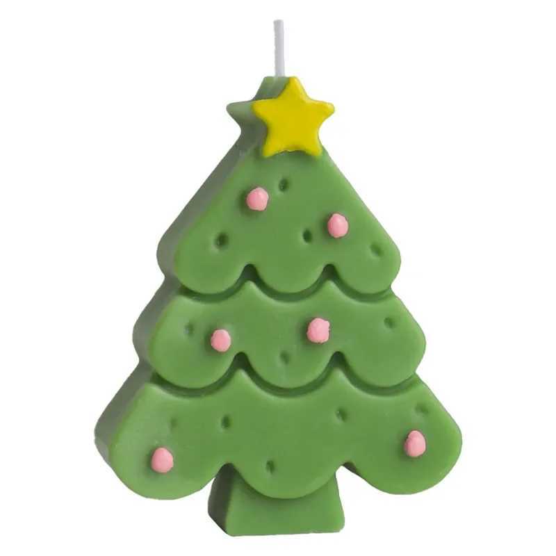 Christmas Scented Candle with Box Mini Christmas Tree Shape Fragrance Candle Home Decor Candle Gift for Friends Women Souvenir C251015