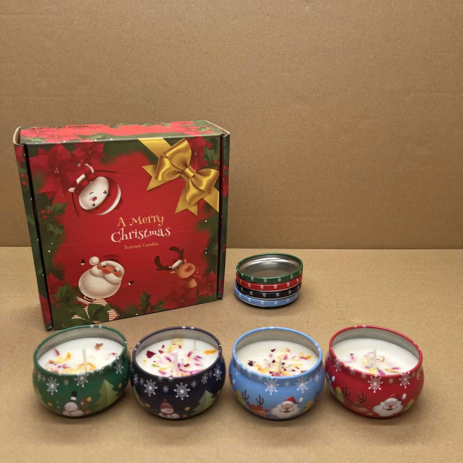 Best Christmas Gift Soy Wax Creative Nordic Home Fragrance Aromatherapy Candle Scented Candle C251015