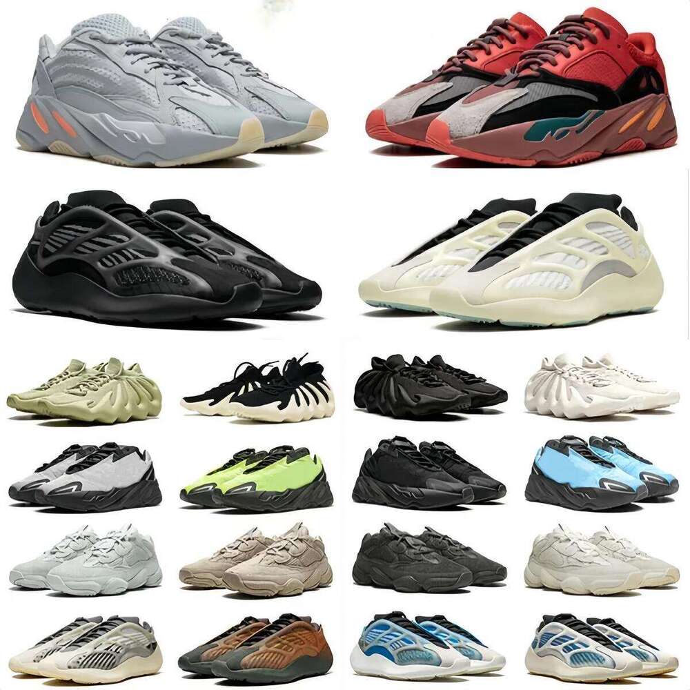 700 shoes designer sneakers Running Shoes trainers for mens womens chaussure black knightOutdoor men women Sports runners with box top AAAA