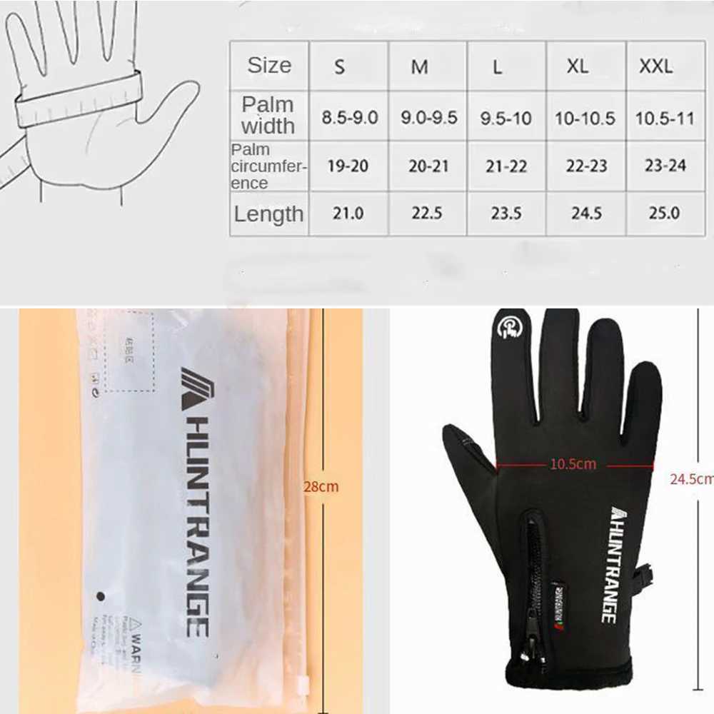USB Electric heated Gloves men women Winter Outdoor Sports Skiing Warm Gloves Waterproof Nonslip Cycling Gloves Touch Screen C251015