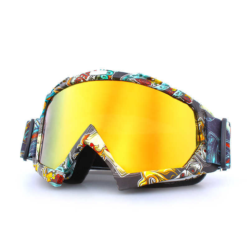 Riding Windproof Glasses Anti Twist Anti Fall Goggles Dustproof Motorcycle Crosscountry Goggles Ski Goggles H251015