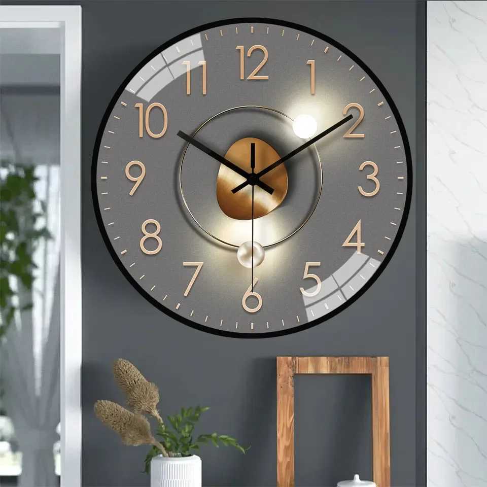8 Inch Fashion Simple Wall Clock Quiet Bedroom Decorative Clock For Living Room Dining Room Study Room C251015