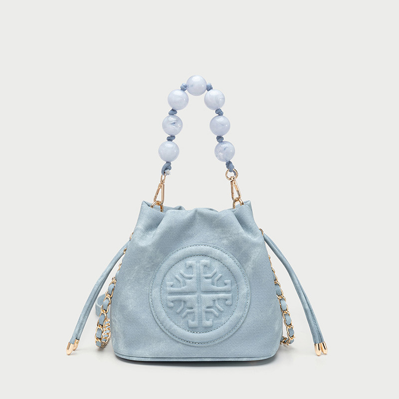 Top Quality Brand High Quality New Style Free Delivery Designer Bag Light Designer Womens New Bead Shoulder Cross Body Handbag With Water And Lucky Ba