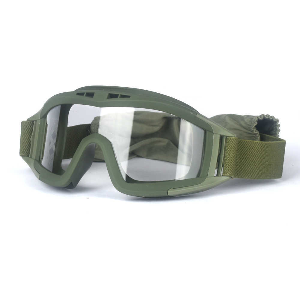 Tactical Windproof Glasses Desert Locust Sports Outdoor Tactical Glasses Special Forces Realistic Goggles H251015