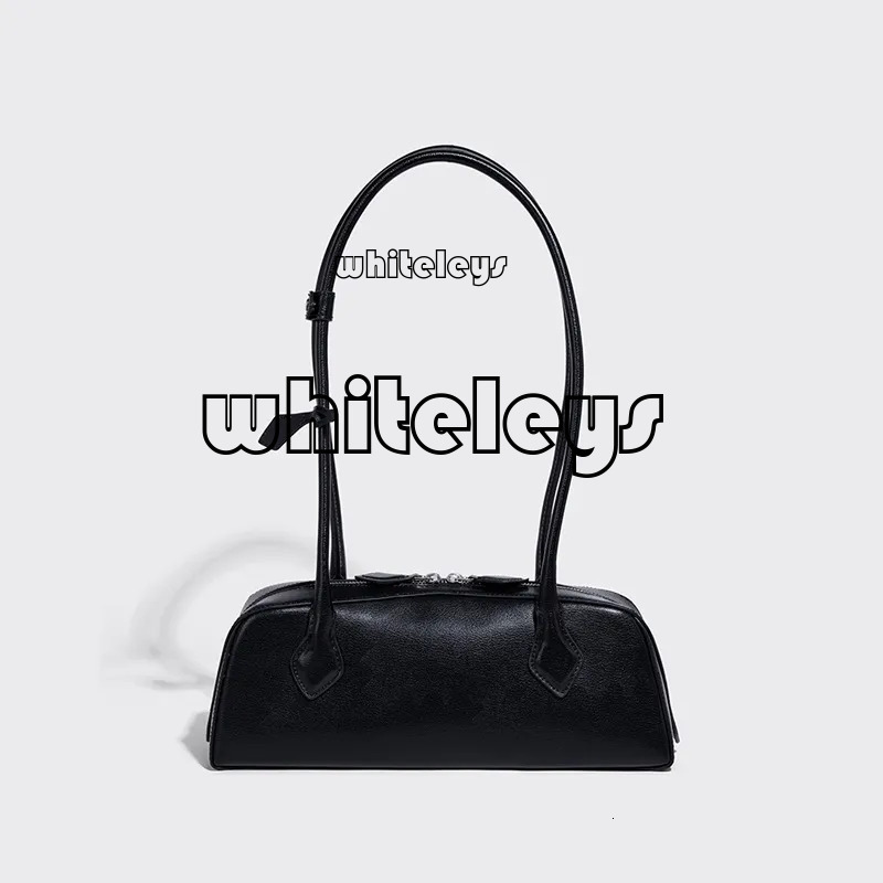 Designer Brand Baguette Purses Cowhide Hot Sausage Armpit - Genuine Leather Shoulder Bag High-End Feeling French Stick Handbag