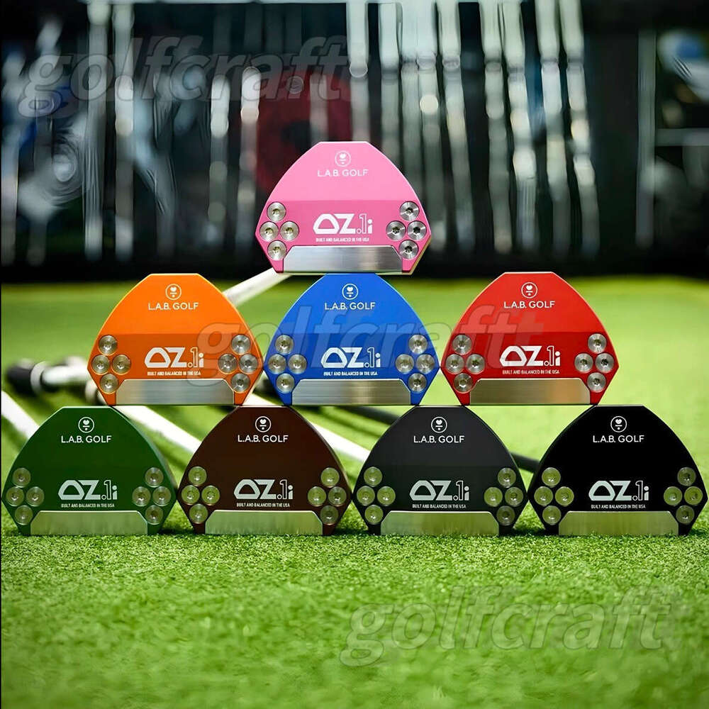 GOLF Clubs LAB OZ.1i Putter. golf putter automatic balancing club face return putter with Head Cover Customizable aiming lines, patterns, shafts and grips