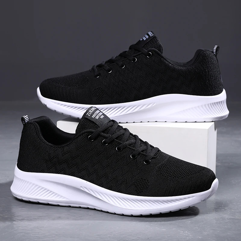 ELUVA Men Running Shoes Athletic Shoes Sports Sneakers Non Slip Breathable Comfortable Walking Jogging Casual Durable 251013