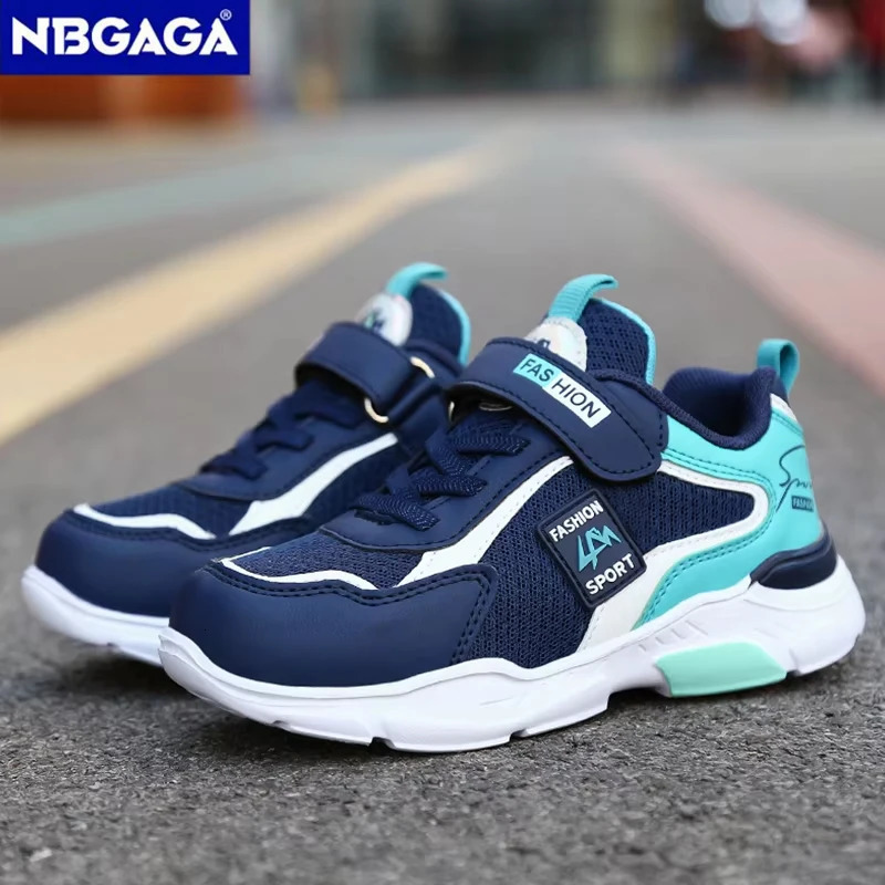 Children Sport Boys Fashion Mesh Breathable Casual Sneakers Lightweight Running Shoes Comfort 251015 XJ260303