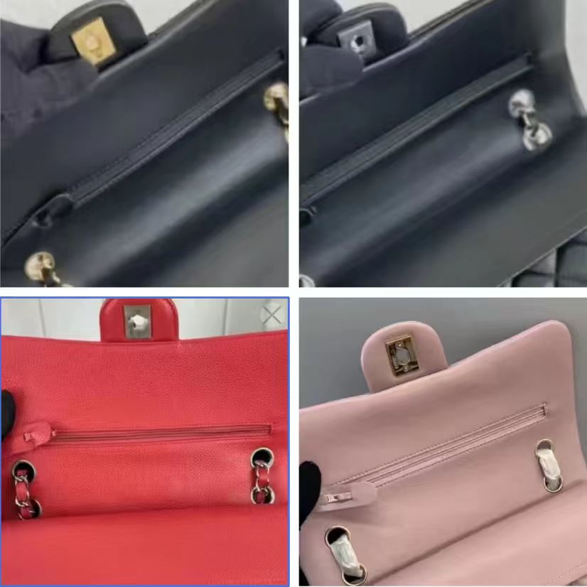 7AAA Designer Bags Luxurys Bags Grade Caviar Cow Leather Classic Quilted Plaid Metal Chain Shoulder Bags Women's Shopping Vintage Handbags 1112 backpack Wallets