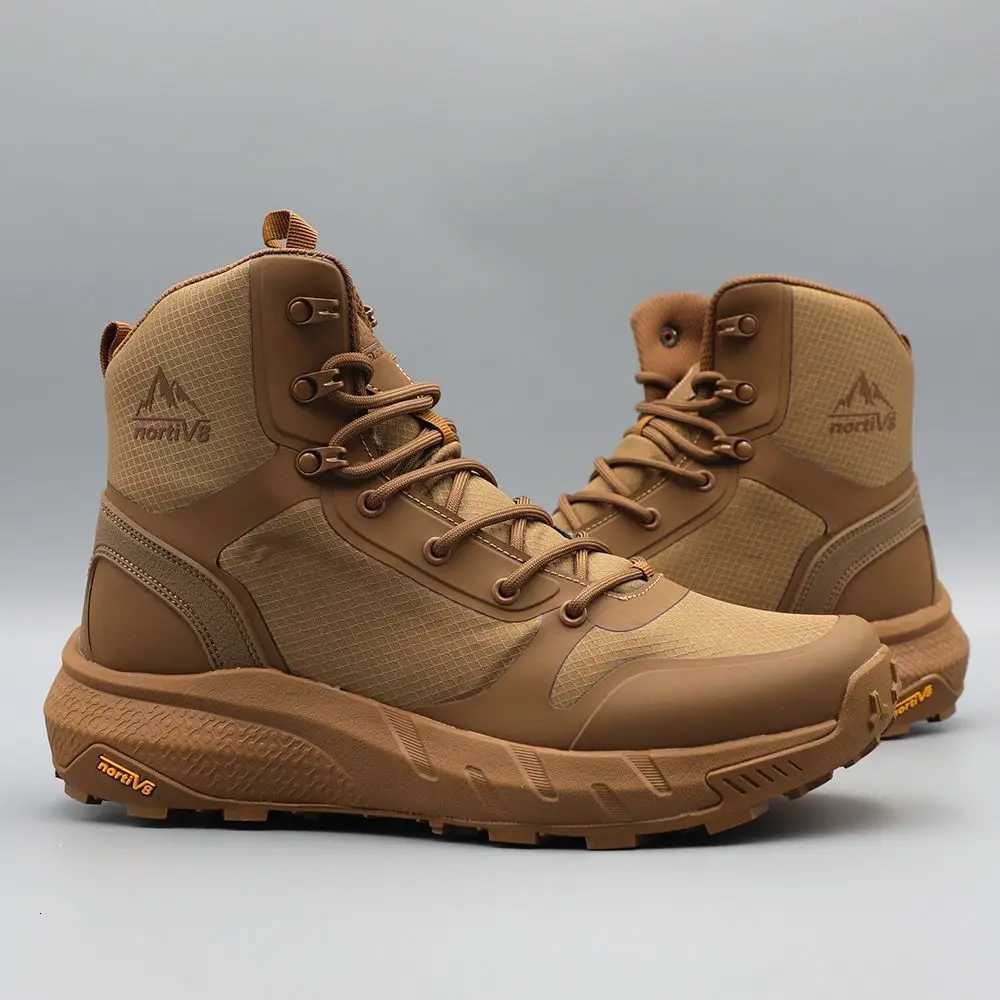 Fashion waterproof hiking shoes Outdoor hightop tactical military boots Antislip mens sneakers Walking shoes Mens Wome Y251015