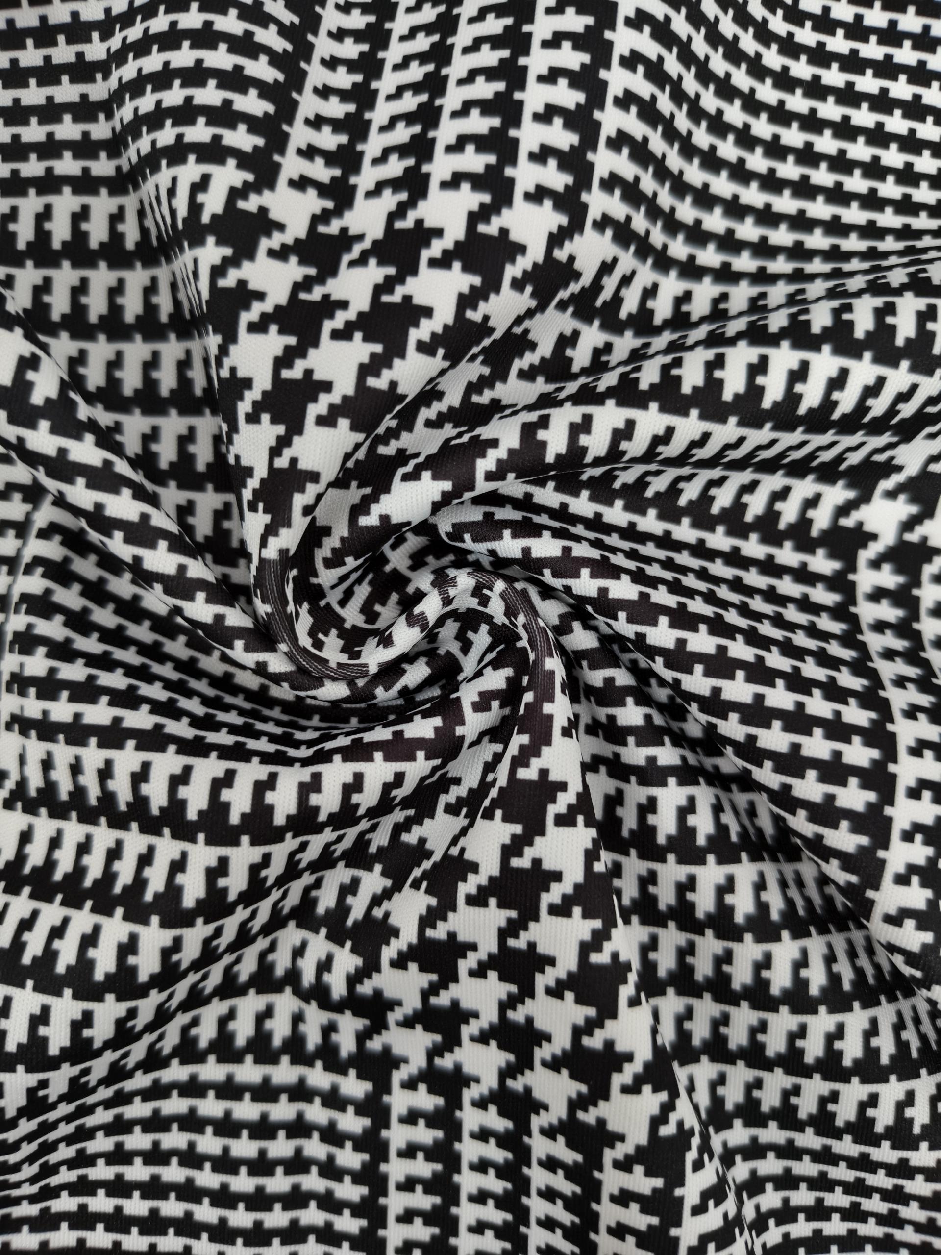 Women's Pants Wide Leg High Waist Zebra & Plaid Print Casual Trousers for Women Fashion Trendy Fall Clothes-CF41610