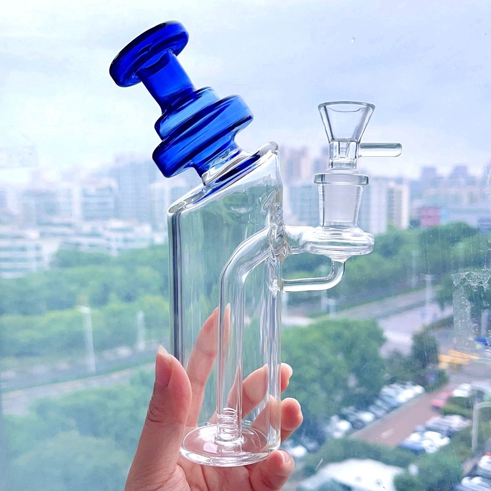 Thick Glass Bong Water Pipes bubbler Heady Heady Glass Water bongs Oil Hookahs Accessory With 14mm bowl