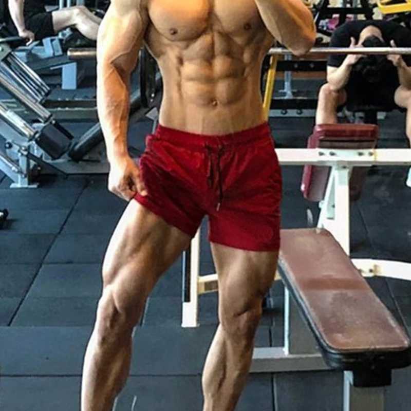 Spring Summer Mens New Casual Shorts Solid Color Slim Fit Stretch Shorts Men Leisure Quickdry Breathable ShortsT251015