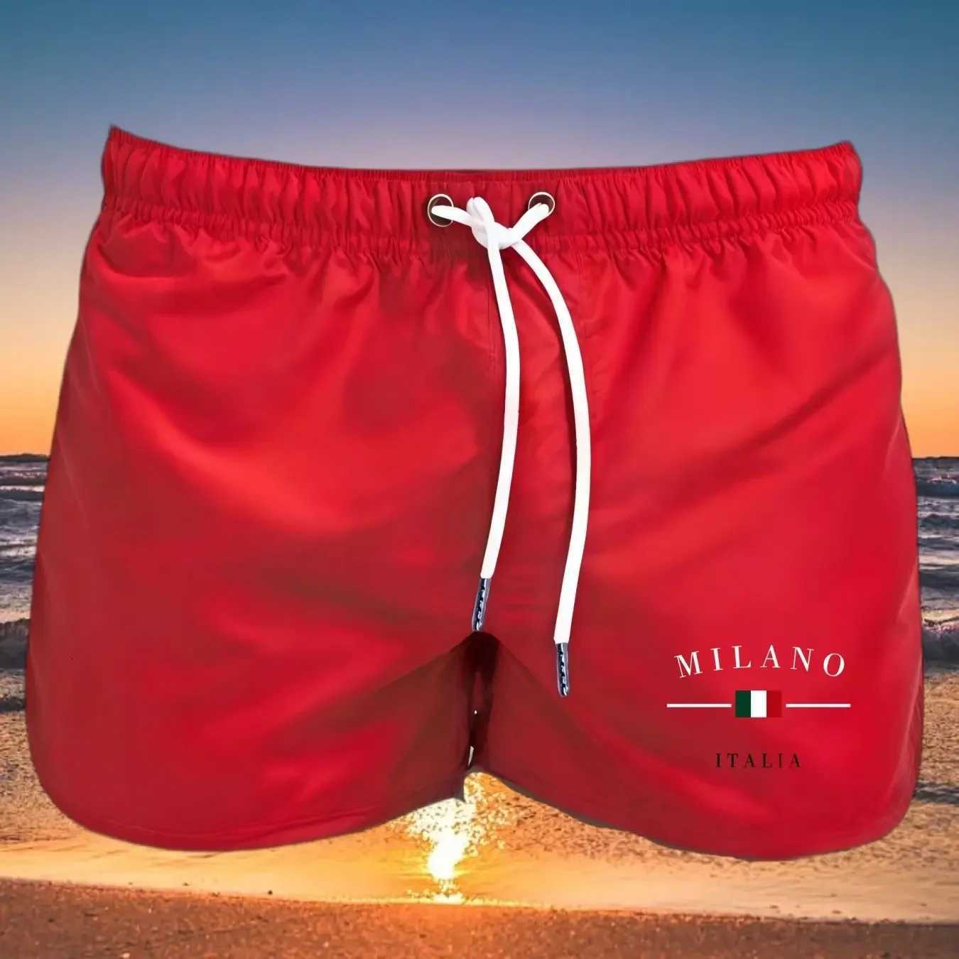 2025 Mens Beach Shorts Breathable Print Lightweight Quick Dry Swim Trunks Suitable for Swimming Surfing Outdoor ActivitiesT251015