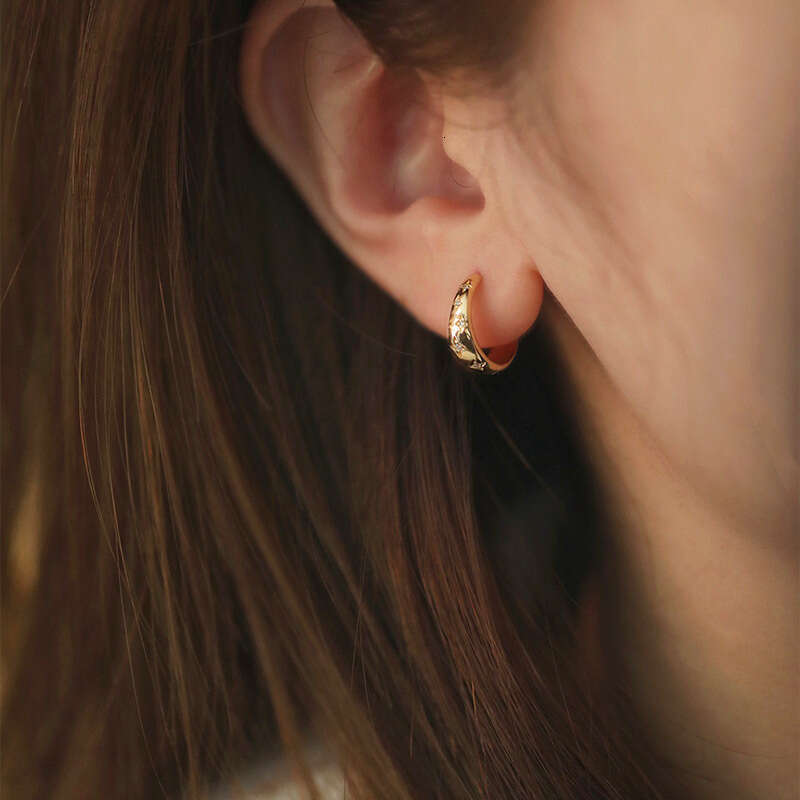 Earrings Designer for Women Luxury jewelry Four pointed star earring Zircon inlay 925 silver plated with 14K gold Exquisite Unique Festival Vacation g