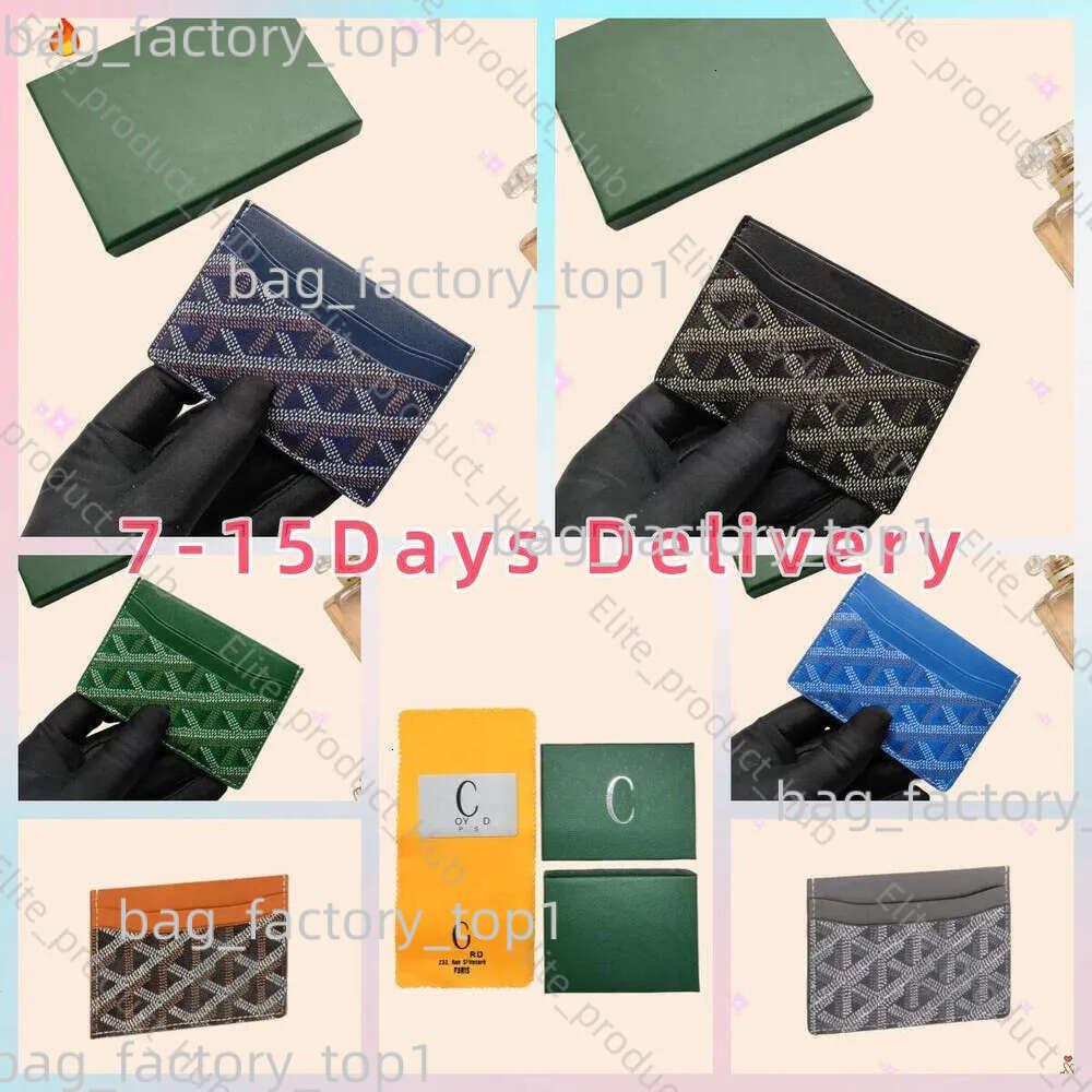 2025 AAA Genuine Leather Card Holder Designer Wallets Luxury Bag Coin Purses Bag Womens Mens Passport Pouch ID Case Wallets Gos Yardly Card Holder C50