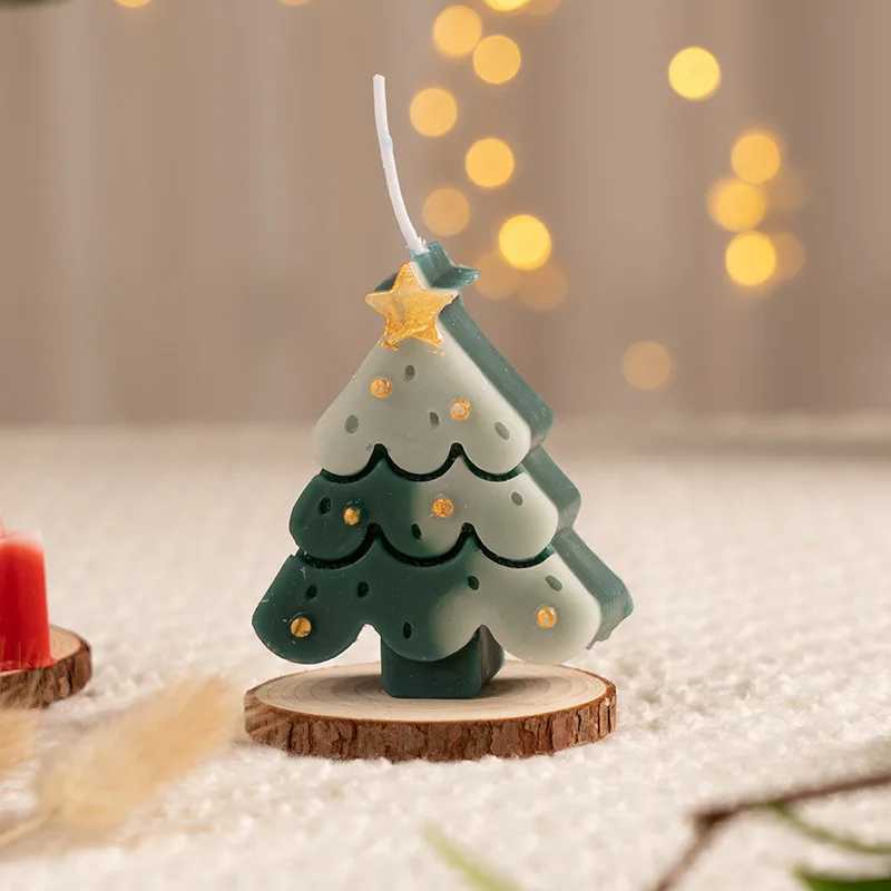 Christmas Creative Handmade Fragrance Candles Hand in Hand Gift Christmas Tree Deer Shaped Aromatherapy Candles C251015