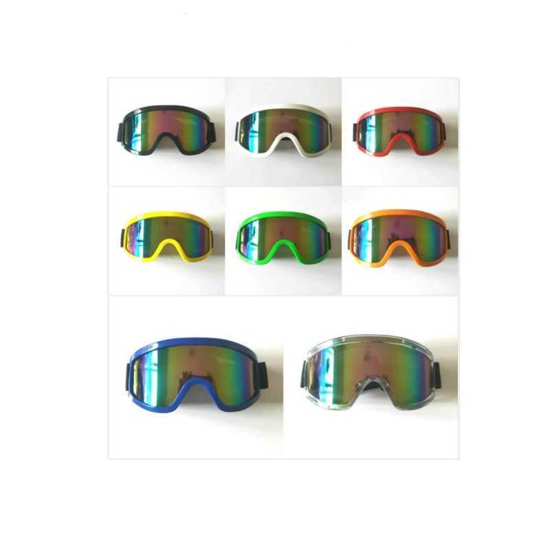 Ski Goggles Protective Glasses Protective Eyewear Dustproof Windproof Goggles Impact Resistant Sand Dust Labor Protection Multicolor H251015