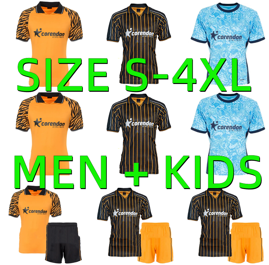 2025 2026 Hulls soccer jerseys City 25 26 HCAFC Kit Hulls Jersey City AFC The Tigers soccer shirt HullCitys Kits KAMARA BELLOUMI ALZATE MILLAR football Shirts