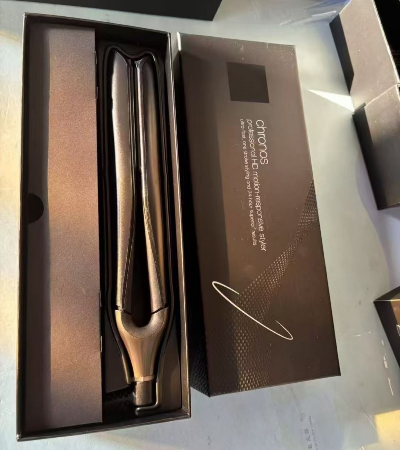 Dropshipping chronos style Professional Hair Straighteners Designer Women multifunctional hair Straightener hair curler Styling Tools