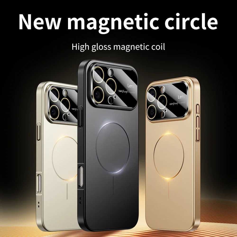 Camera Protection Magnetic Case for IPhone 17 Air 16 15 14 13 12 Pro Max Plus IPhone17 ProMax 16Pro Mac Safe Phone Cover T251015