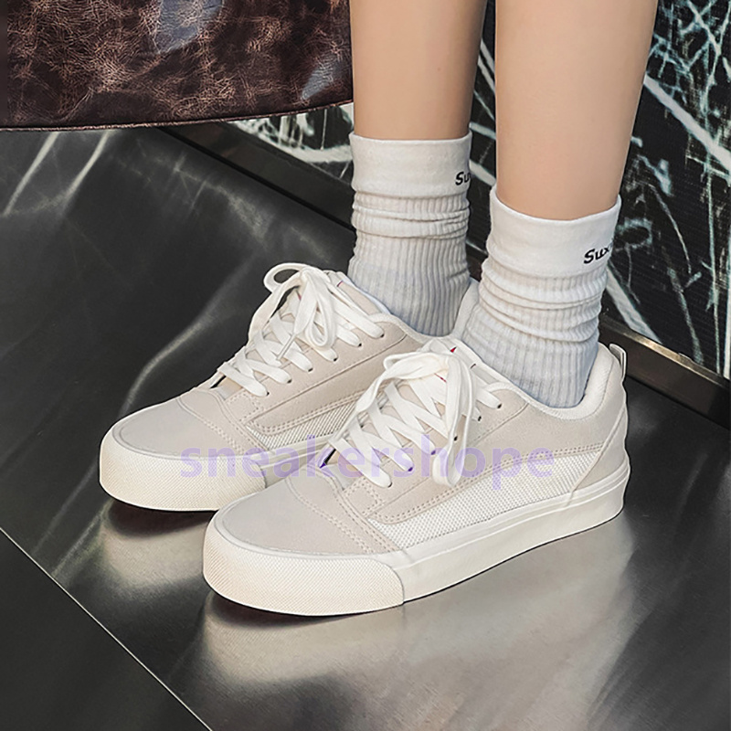 fashion designer shoes breathable canvas sneakers casual trend red black light gray fushcia versatile low-top mens womens trainers size 35-44