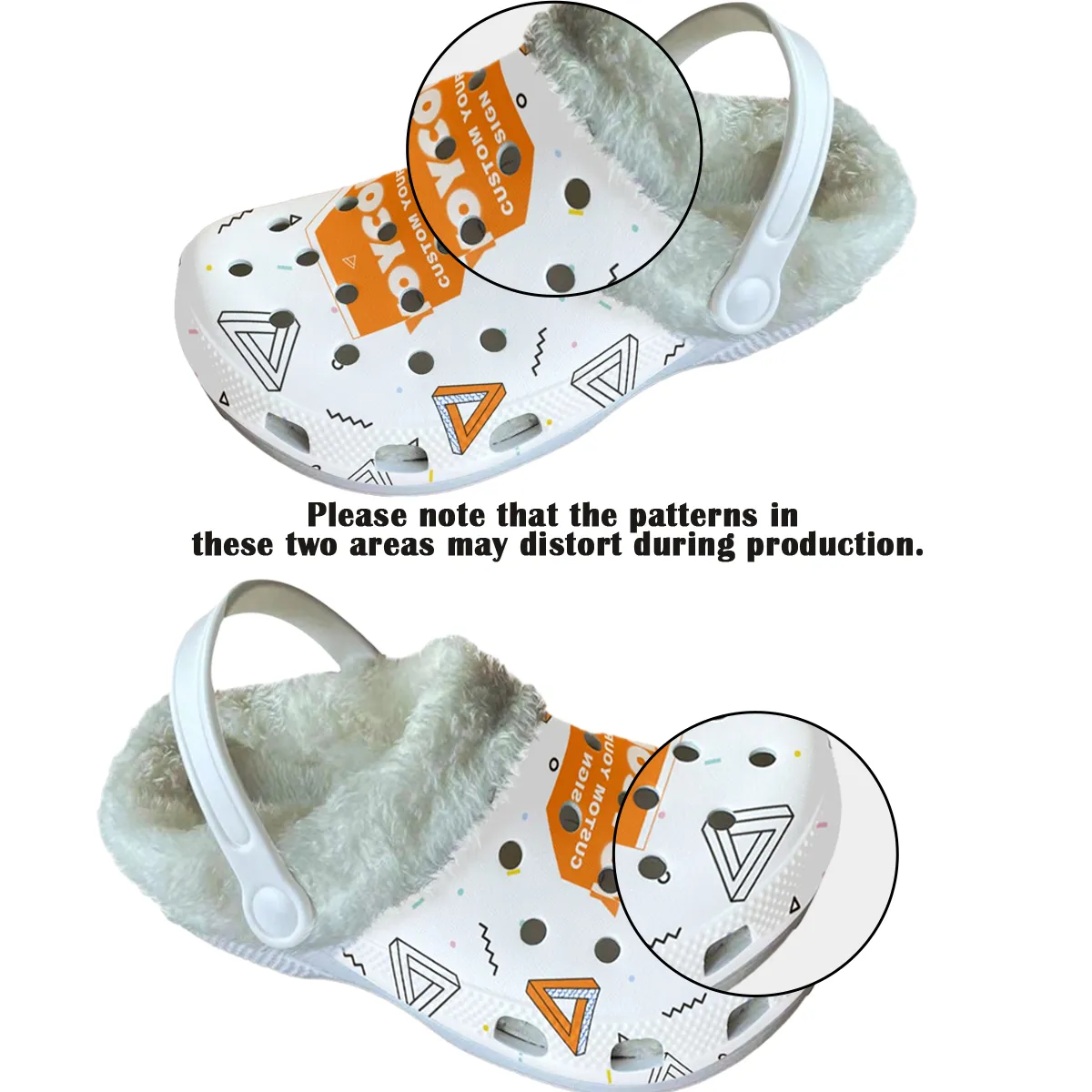 DHgatepod Men's Classic Wool Clogs | 2-Way Sandal & Slipper | Removable Plush Liner | Non-Slip EVA Indoor Outdoor