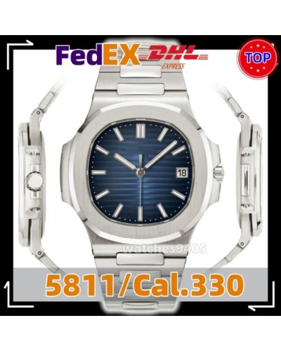 Men Watch Designer Watches High Quality Super clone Factory Cal.330 movement Automatic Mechanical Watch Sapphire Luminous Waterproof100M FedEX Fast delivery