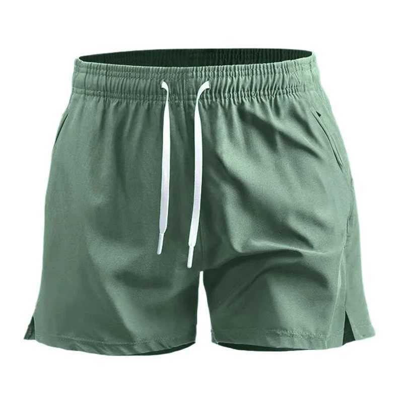 Summer Mens Sport Workout Shorts Quick Dry Athletic Shorts Lightweight Running Shorts with Pockets Gym Beach PantsT251015