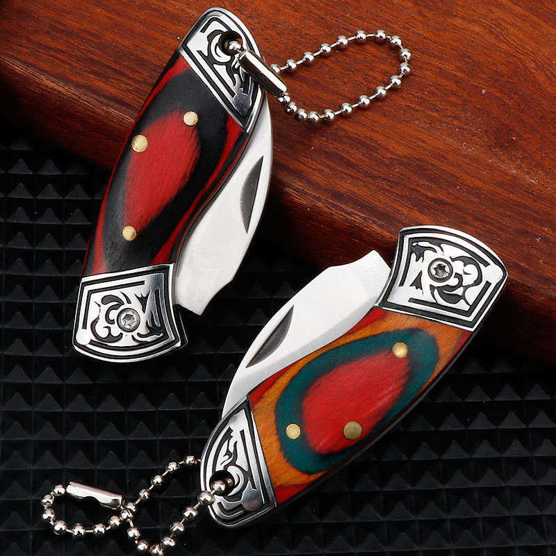 Folding Knife Pocket Exquisite Small Knife High Outdoor Multifunctional Portable Carryon Express Package Opener Fruit Knife Gift Knife H251015