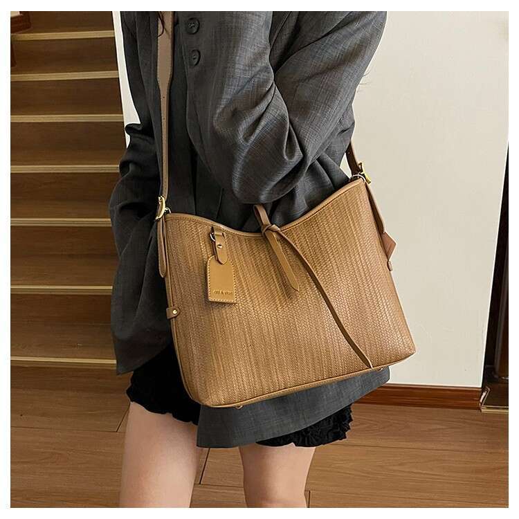 New Fashion Designer Bag for Women Tote Bags Versatile Casual Simple Shoulder Elegant Trendy Crossbody Mother-Daughter Bag
