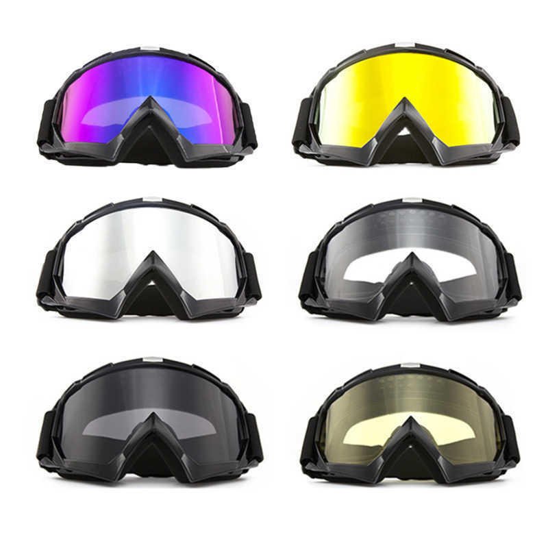 Painted Offroad Motorcycle Outdoor Dustproof and Windproof Goggles Harley Motorcycle Eye Protection Helmet Mirror H251015