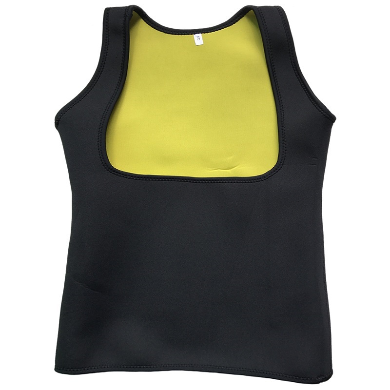 Sauna Sweat Body Shapers Neopren Fabric Waist Trainer Girdle Abdomen Tummy Slimming Shapewear Comfortable and Breathable 2.5mm Thickness Corset Cinche