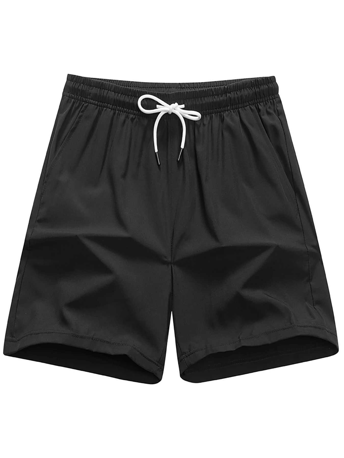 Mens summer casual loose quickdrying threequarter pants for running fitness training sports shortsT251015