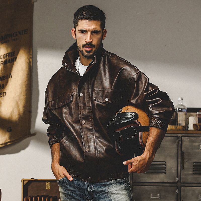 Men's Jackets Bar Lapel Unwaxed Hunting Jacket