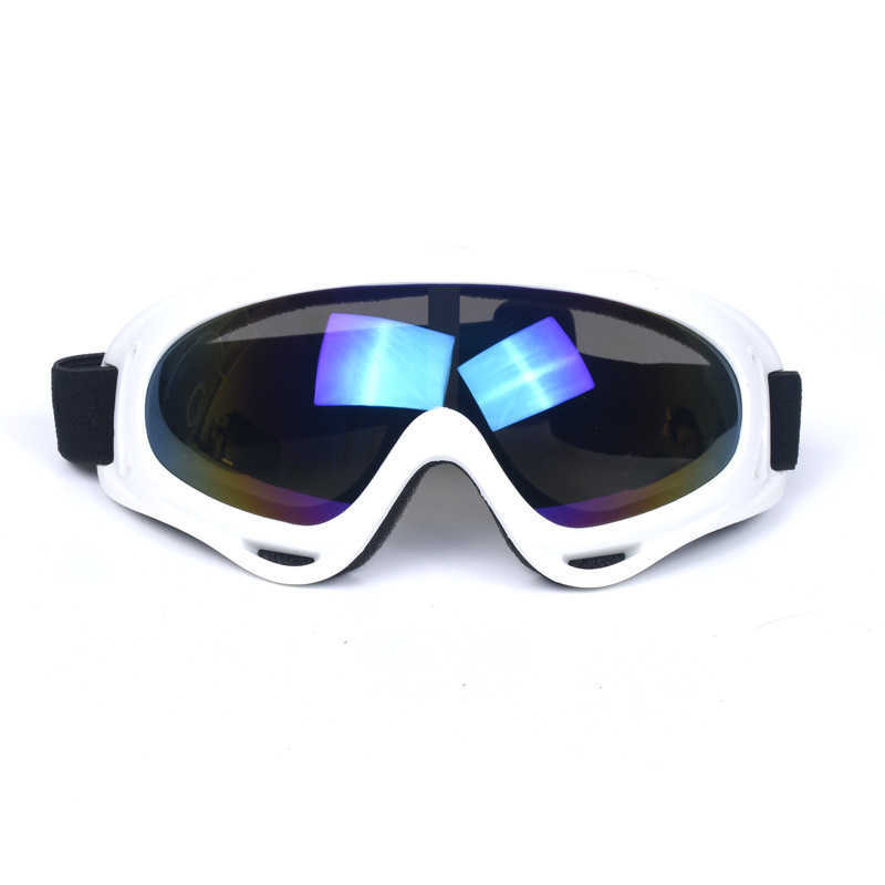 X400 White Childrens Ski Goggles Motorcycle Goggles Skiing Glasses Labor Protection Glasses for Men and Women H251015