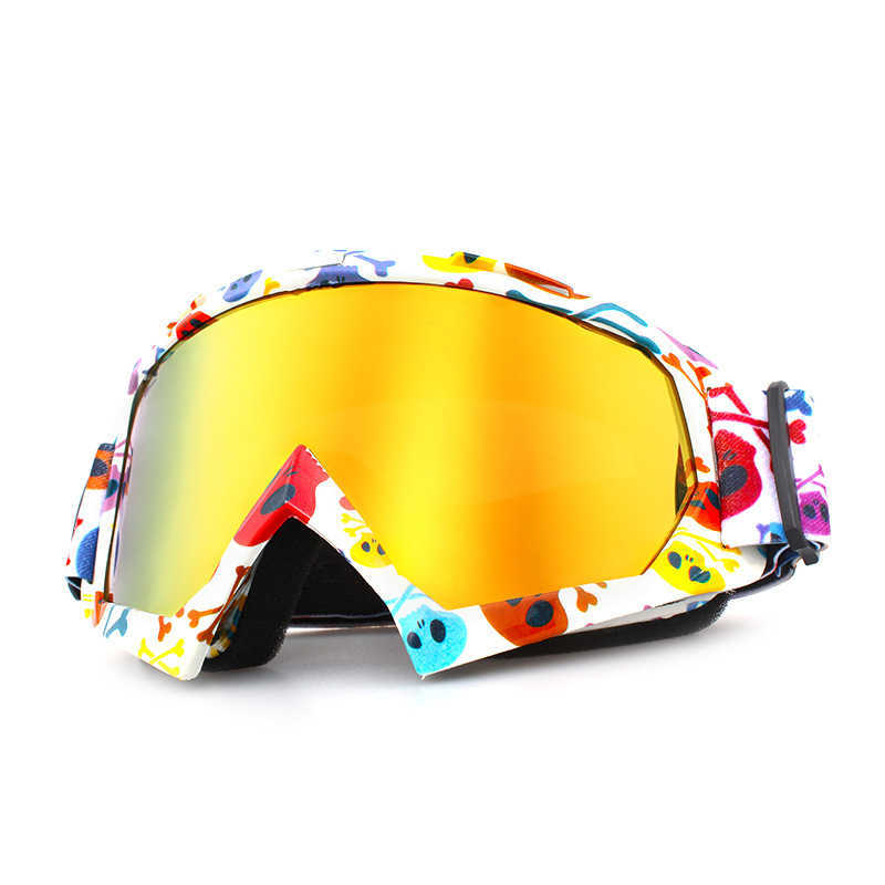 Riding Windproof Glasses Anti Twist Anti Fall Goggles Dustproof Motorcycle Crosscountry Goggles Ski Goggles H251015