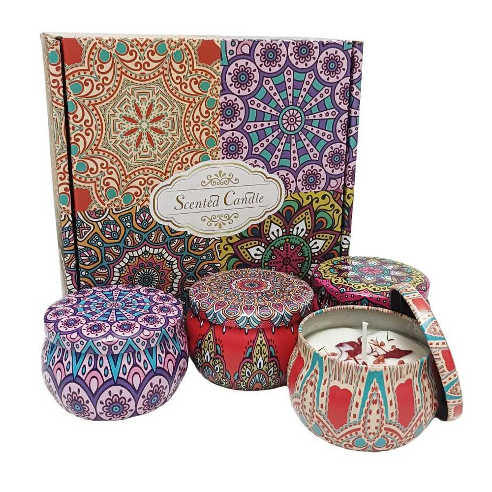 Aromatherapy Candle Gift Set for Women Scented Home Decor Pampering Present for Womens Day Birthday Bridesmaid C251015